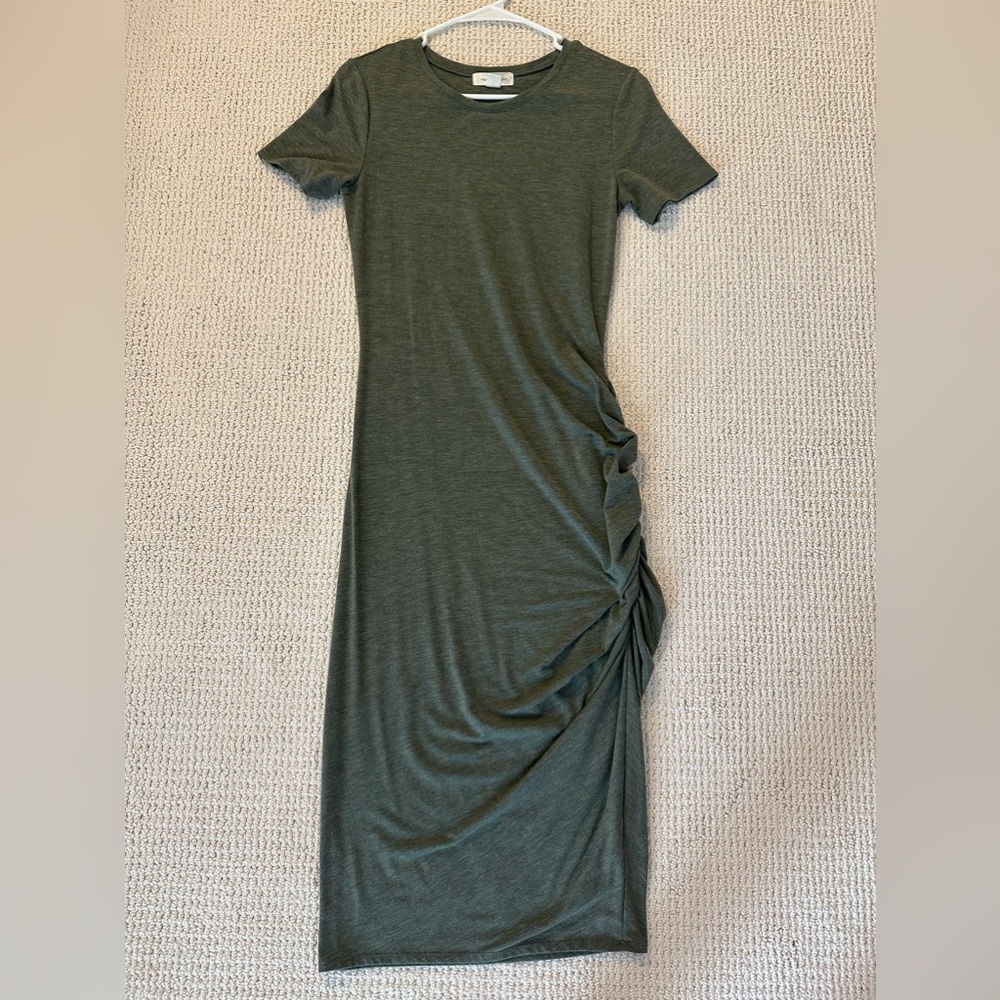 Treasure and Bond green jersey dress Small